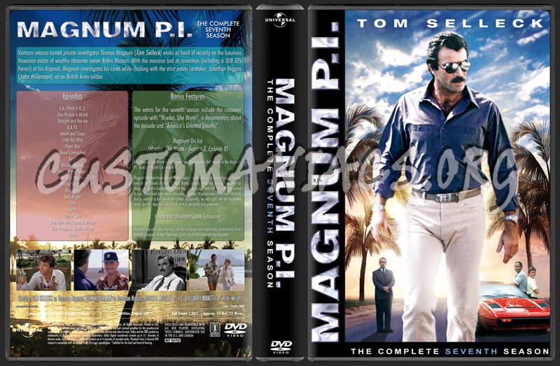 Magnum P.I. dvd cover