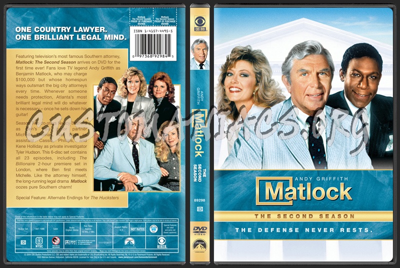 Matlock dvd cover