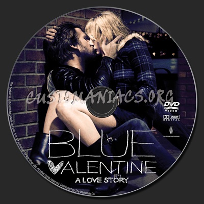 Blue Valentine dvd label