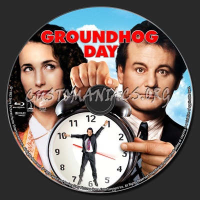 Groundhog Day blu-ray label