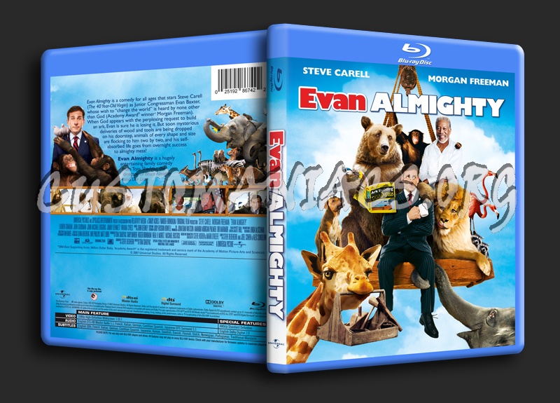 Evan Almighty blu-ray cover