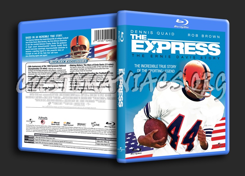 The Express blu-ray cover