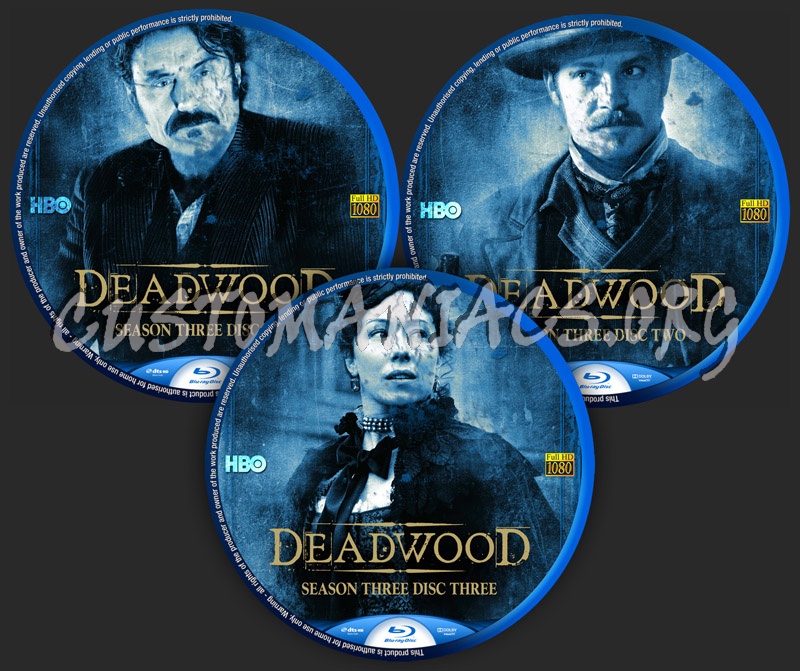 Deadwood - Season 03 dvd label