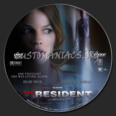 The Resident dvd label