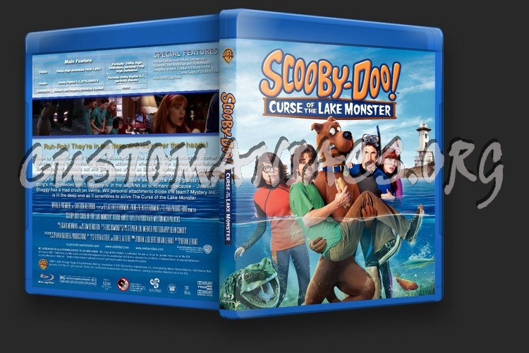 Scooby Doo Curse Of The Lake Monster blu-ray cover