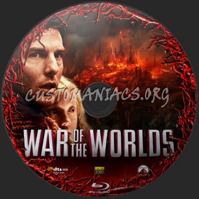 War of the Worlds blu-ray label