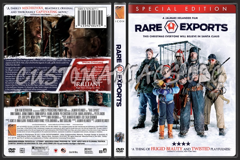Rare Exports dvd cover