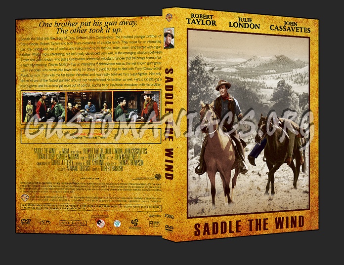 Western Collection - Saddle The Wind 1958 dvd cover