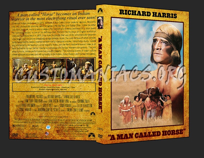 Western Collection - A Man Called Horse 1970 dvd cover