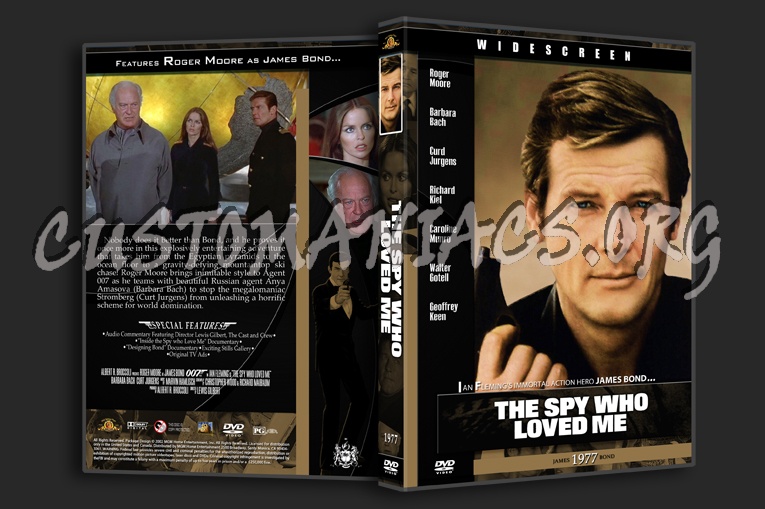 The Spy Who Loved Me - 1977 dvd cover