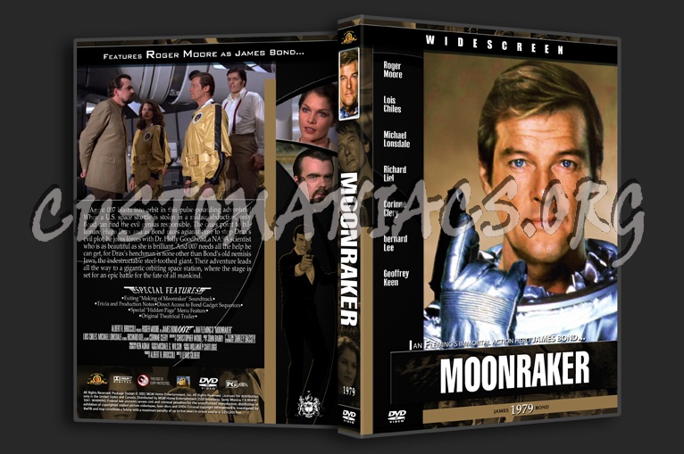 Moonraker - 1979 dvd cover