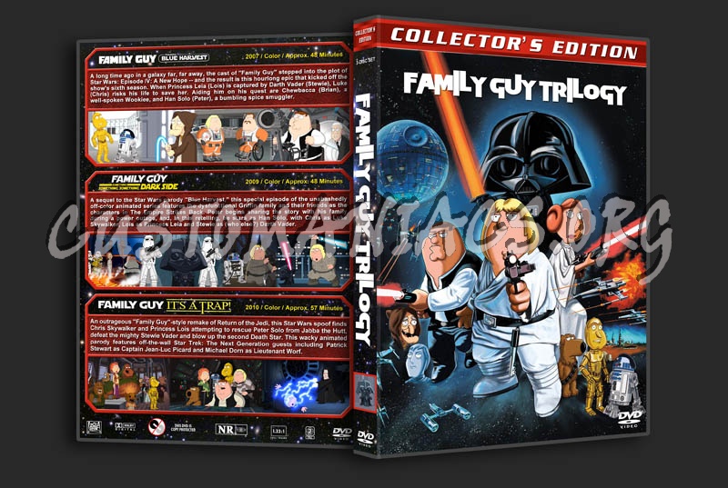 Family Guy Trilogy dvd cover