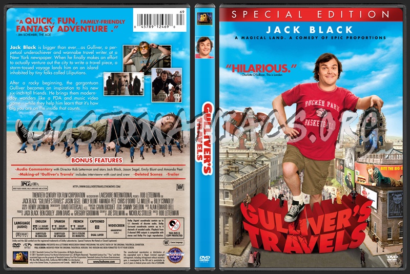 Gulliver's Travels dvd cover