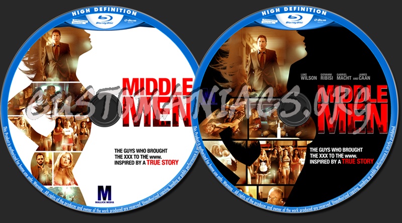 Middle Men blu-ray label