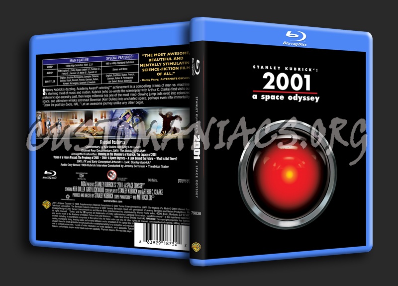 2001: A Space Odyssey blu-ray cover