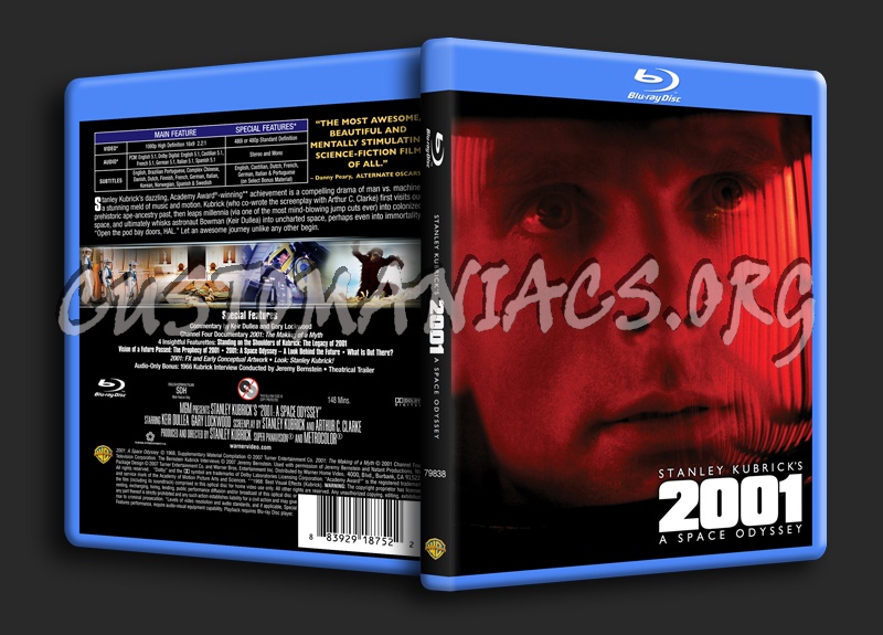 2001: A Space Odyssey blu-ray cover