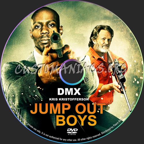 Jump Out Boys dvd label