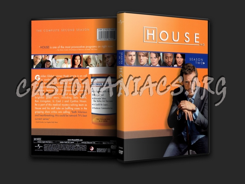 House MD - Season 2 dvd cover