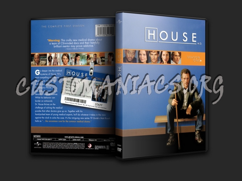 House MD - Season 1 dvd cover