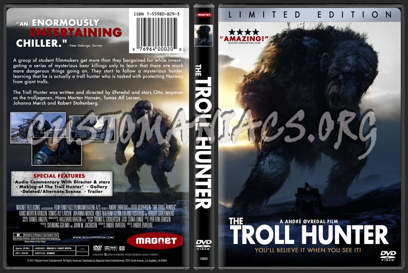 The Troll Hunter dvd cover