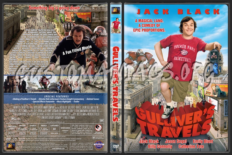 Gulliver's Travels dvd cover