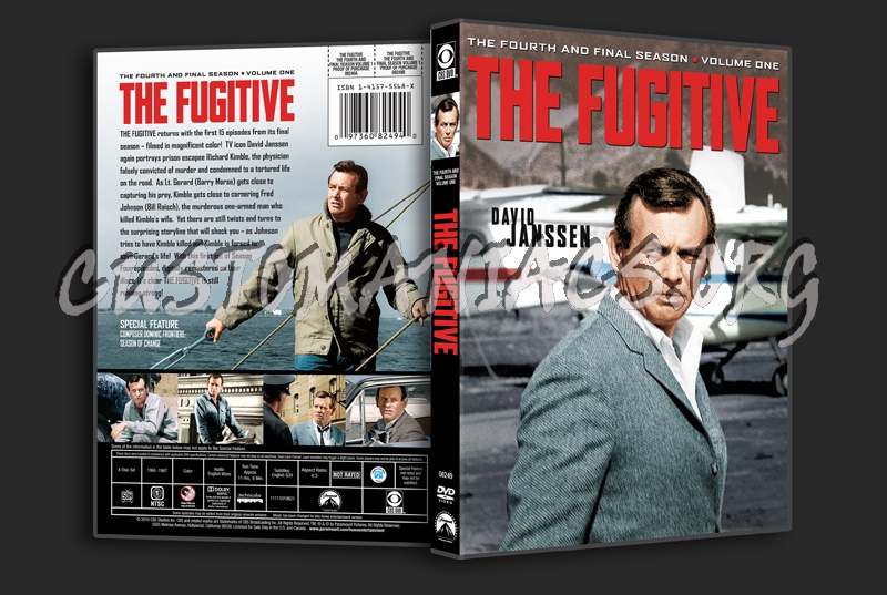 The Fugitive Season 4 Volume 1 dvd cover