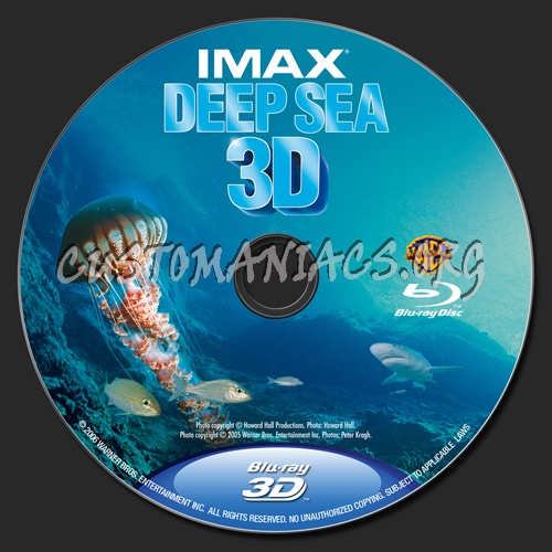 Imax Deep Sea 3D blu-ray label - DVD Covers & Labels by Customaniacs ...