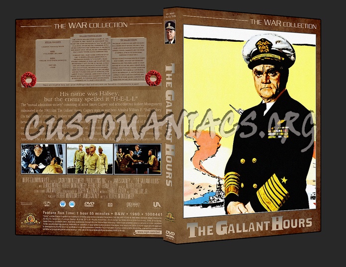 War Collection The Gallant Hours dvd cover