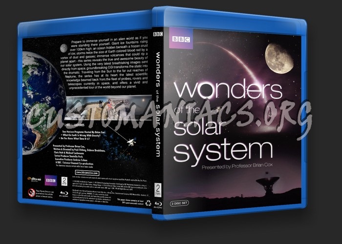 Wonders Of The Solar System blu-ray cover