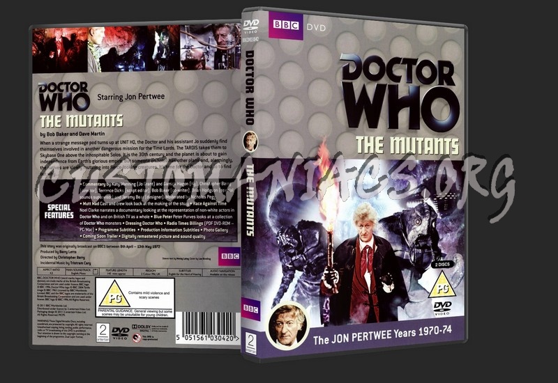 Doctor Who: The Mutants dvd cover