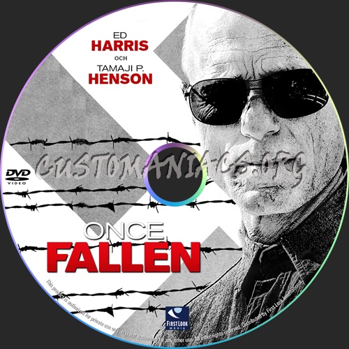 Once Fallen dvd label