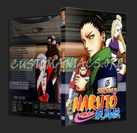 Naruto Shippuuden dvd cover