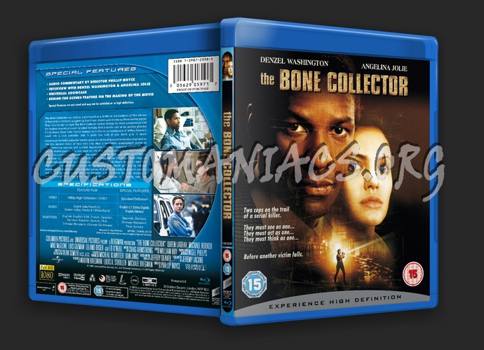 The Bone Collector blu-ray cover