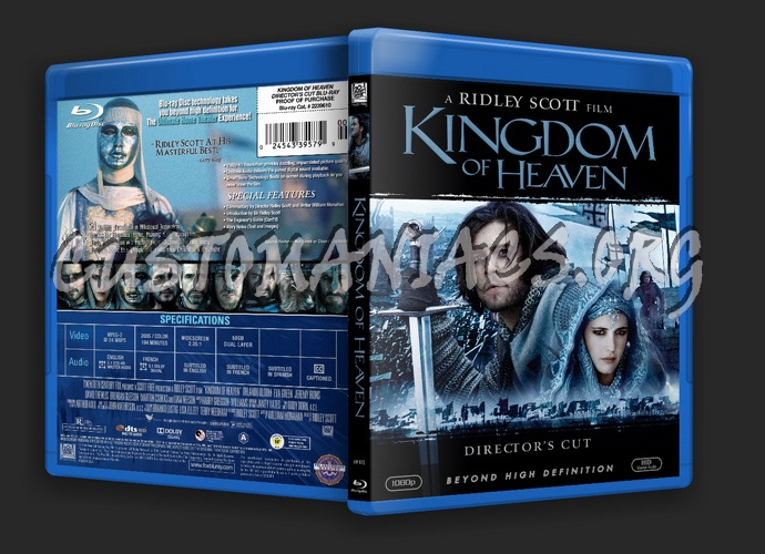 Kingdom of Heaven blu-ray cover