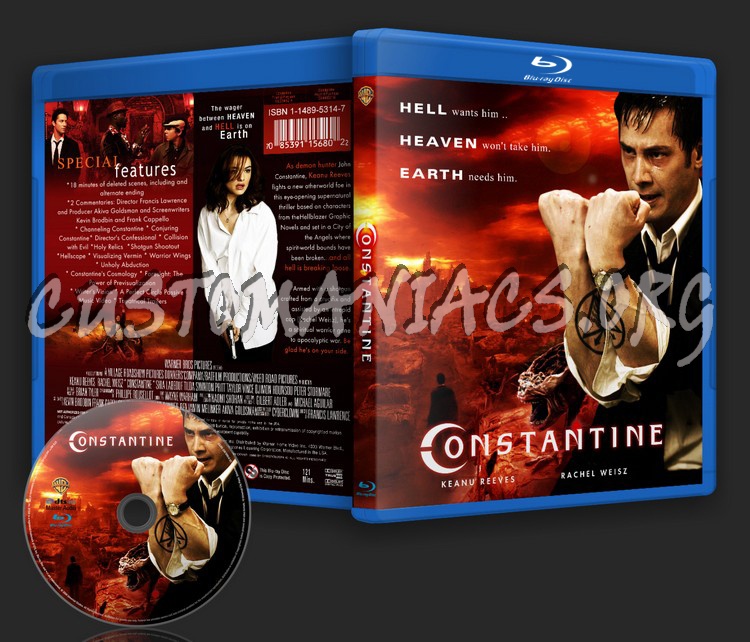 Constantine blu-ray cover