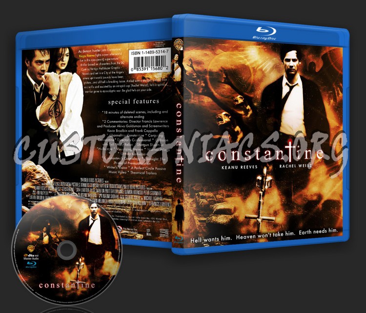 Constantine blu-ray cover