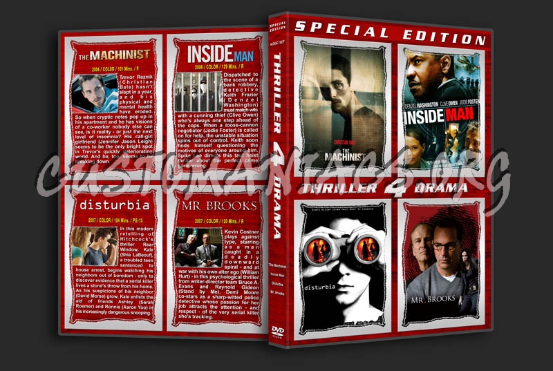 Thriller / Drama 4-Pack dvd cover