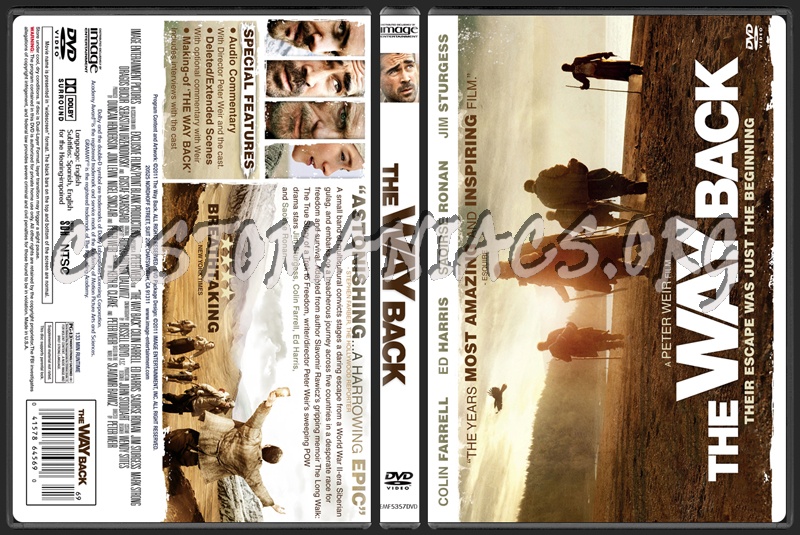 The Way Back dvd cover