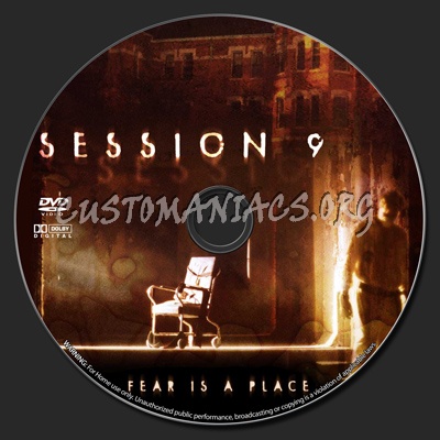 Session 9 dvd label