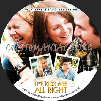 The Kids Are All Right dvd label