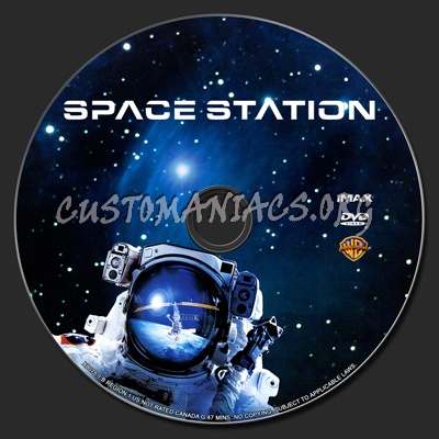 Space Station IMAX dvd label