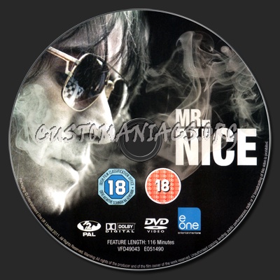 Mr Nice dvd label