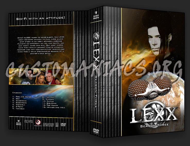 Lexx - TV Collection dvd cover