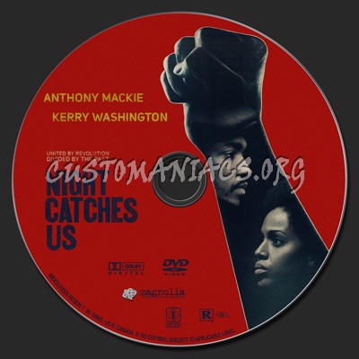 Night Catches Us dvd label