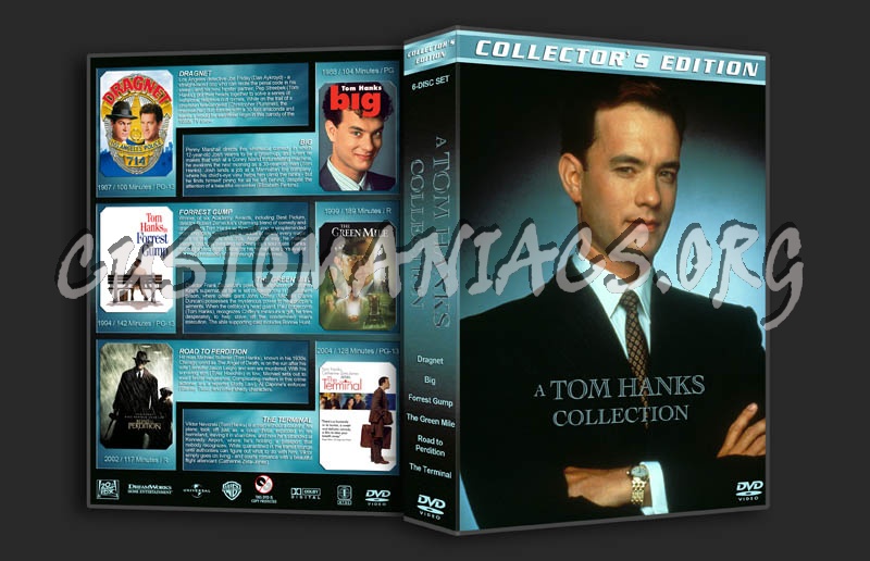 A Tom Hanks Collection (6-disc) dvd cover