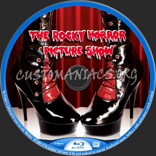 The Rocky Horror Picture Show blu-ray label