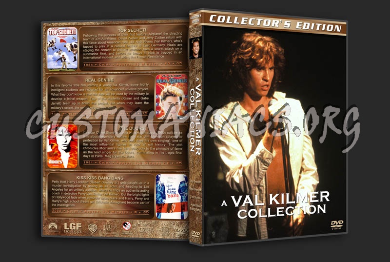 A Val Kilmer Collection dvd cover