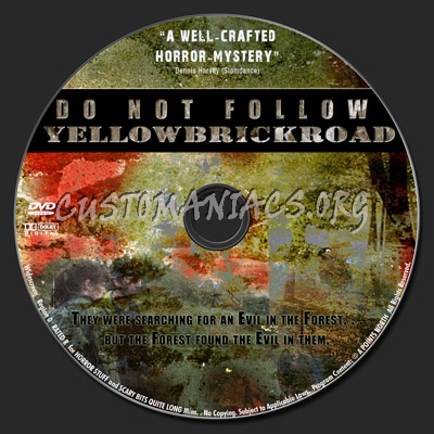 Yellowbrickroad dvd label