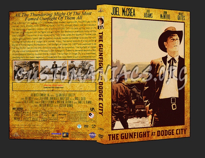 Western Collection The Gunfight At Dodge City dvd cover