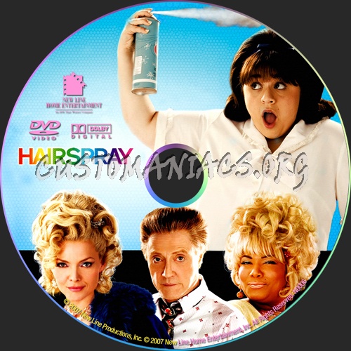 Hairspray dvd label